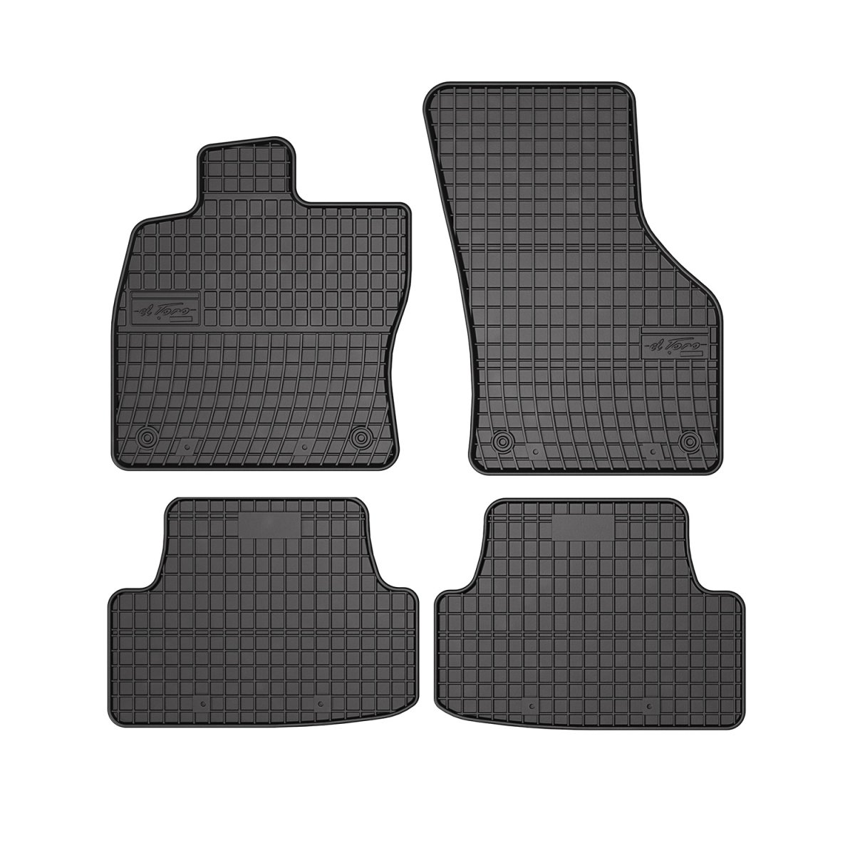 Volkswagen Golf Floor Mats - Omac - El Toro - Black - '19-'22